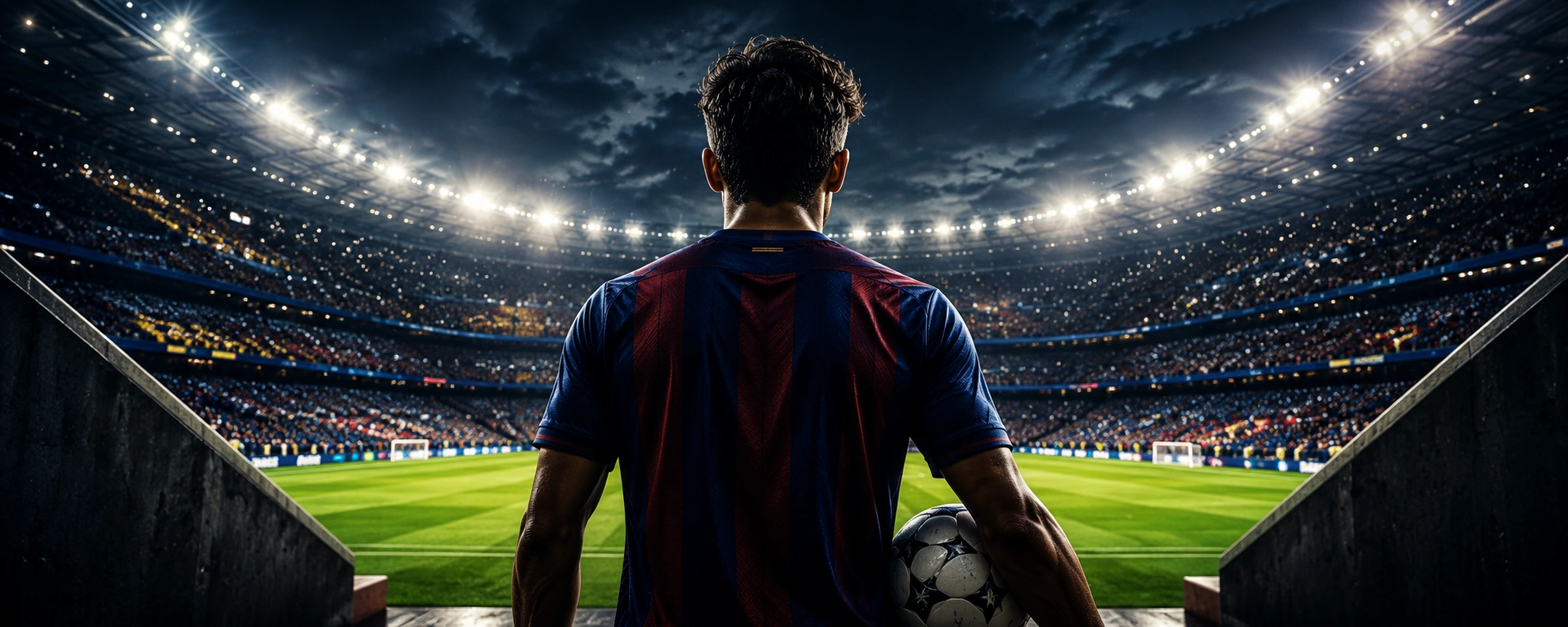 Camisetas de clubes apiladas
