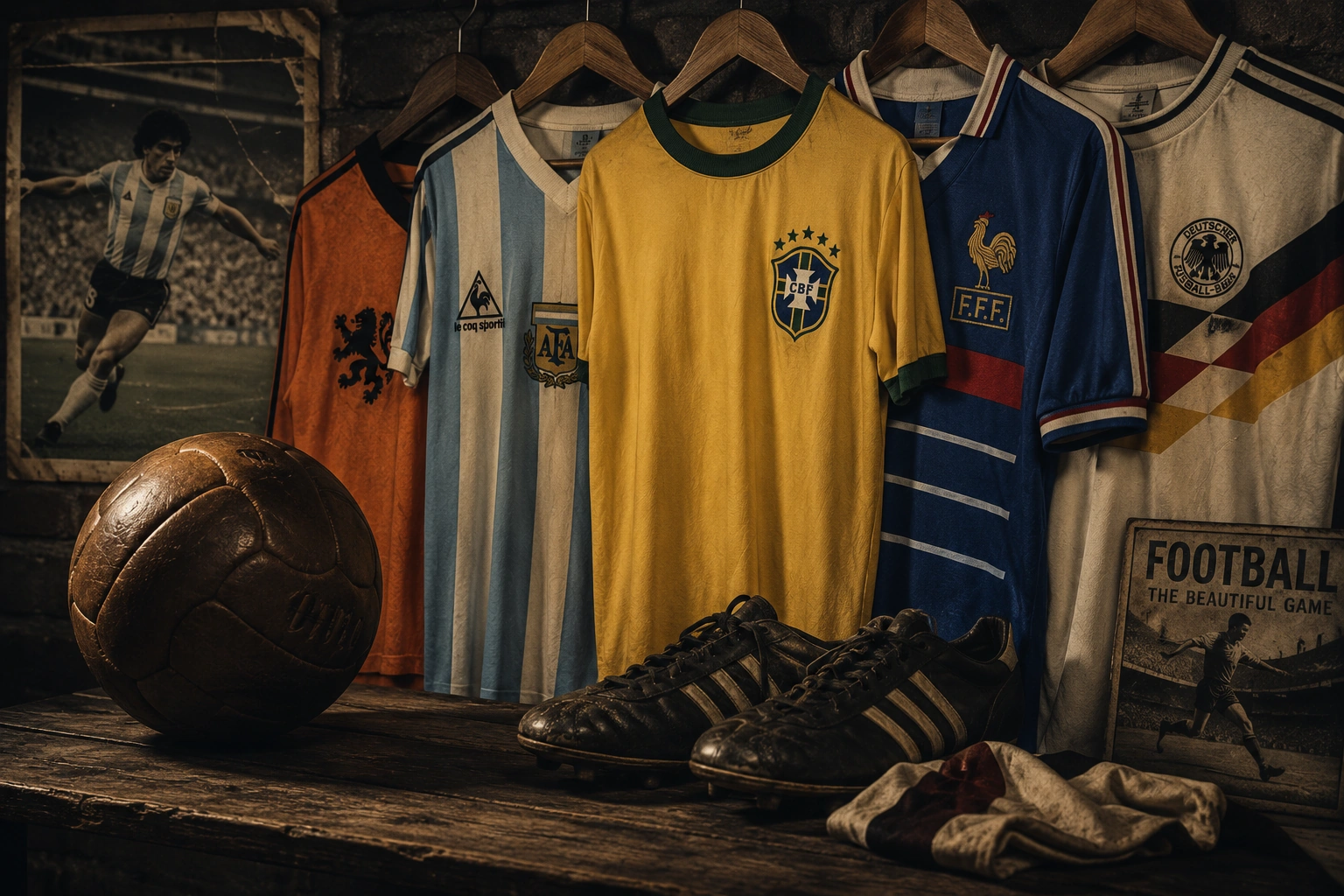 Camiseta retro con rayas vintage